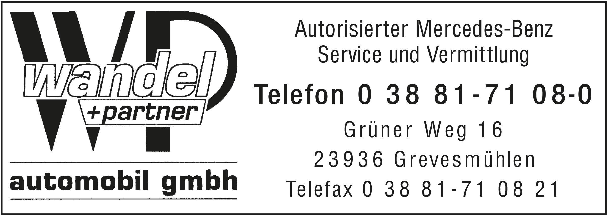 Wandel & Partner Automobil GmbH